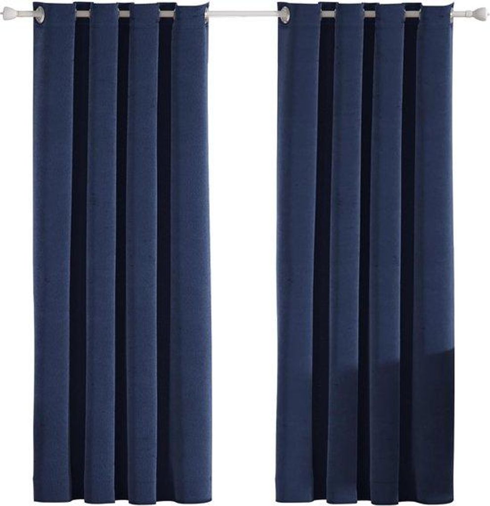 Luxe fluwelen gordijnen set voor optimale verduistering und Isolierung