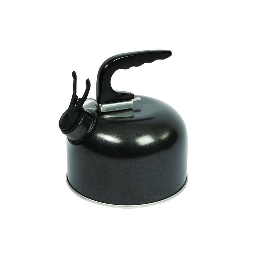 Bo Camp Kettle 1 - Wasserkessel mit Signal, Flötenkessel 1 Liter Aluminium