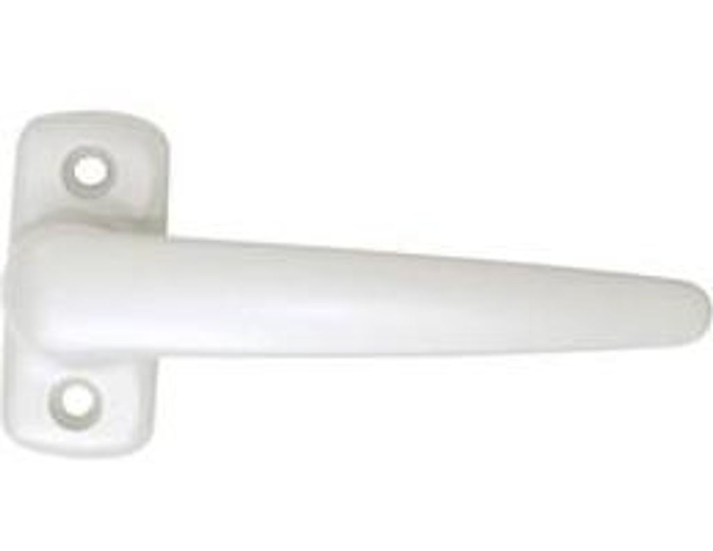 Einfacher Türdrücker vorstehend reduziert Horus 2050A FAPIM Vierkant 8 mm - Weiß 9010 - 2050A_32