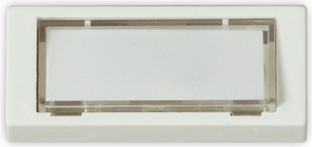 HEIDEMANN Klingeltaster 70182, reinweiß, 25x60x13 mm Produktbild 