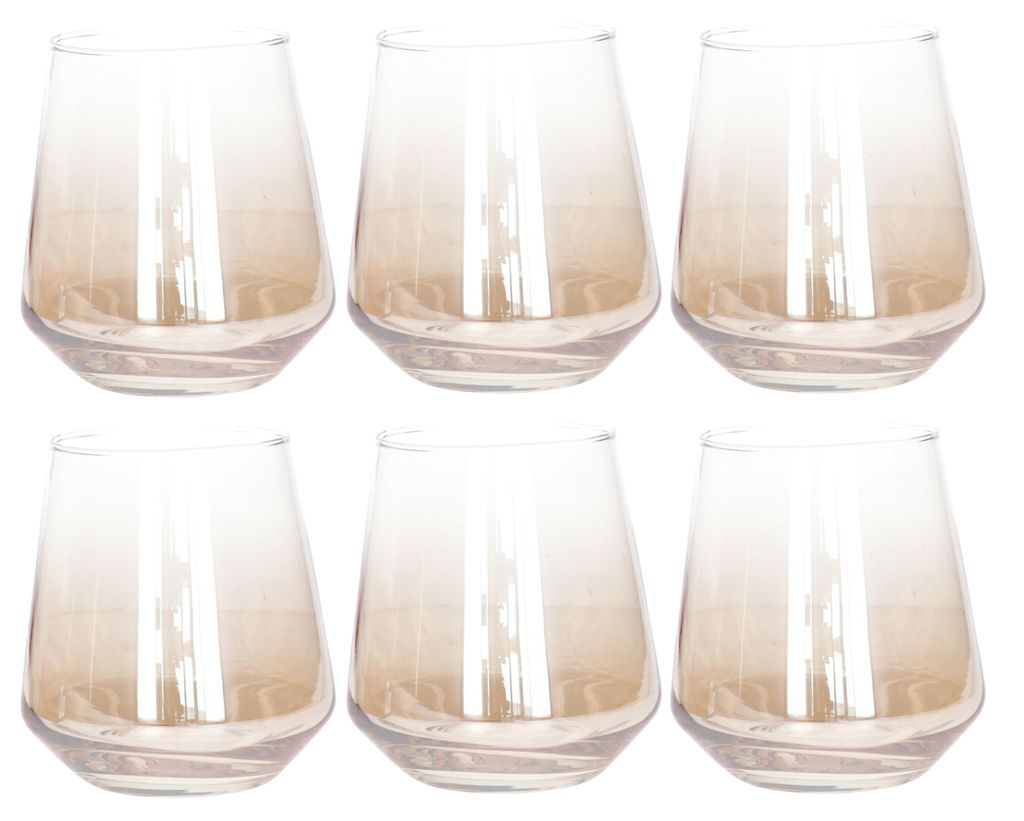 Secret de Gourmet Trinkglaser Olga - 6x Stuck - Glas - 450 Produktbild 