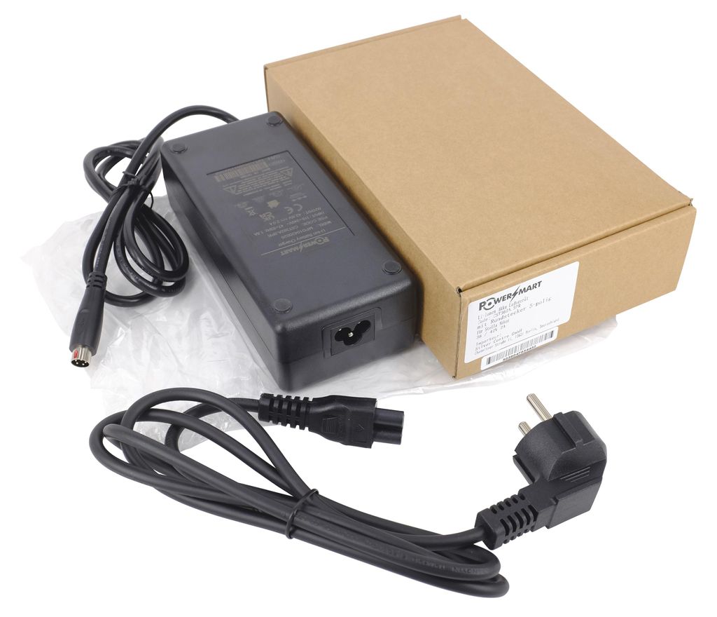 PowerSmart 42V 2A oplader voor elektrische fietsen Productafbeelding 