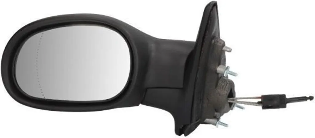 Rétroviseur extérieur gauche pour Renault Laguna 1 noir manuel standard