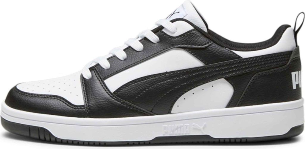 Puma Rebound v6 Low White-Black-White Größe EU 42,5 Produktbild 
