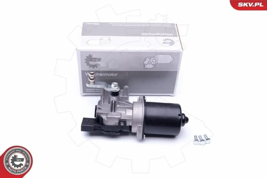 Moteur essuie-glace avant ESEN SKV 19SKV043 pour VW Polo et Skoda Fabia