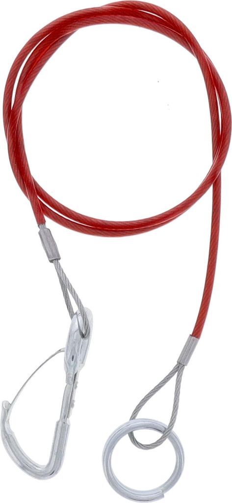 Abreißseil Sicherungsseil 1m Rot