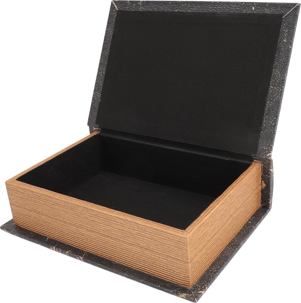 Buch Form Storage Box große Kapazität hölzernen europäischen Stil dekorative Buch Box Fake Buch Box für Buch Regal Dekoration