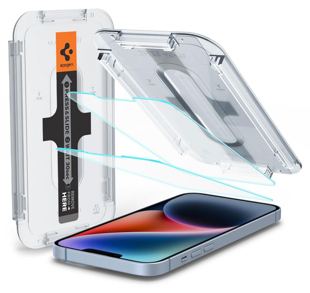Spigen GLAS.tR EZ Fit HD, Apple, iPhone 14 / iPhone 13 Pro Immagine del prodotto 