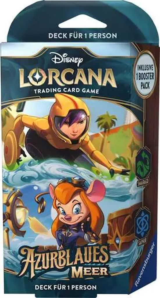 Gioco di carte Disney Lorcana (tedesco) Mare Azzurro Immagine del prodotto 