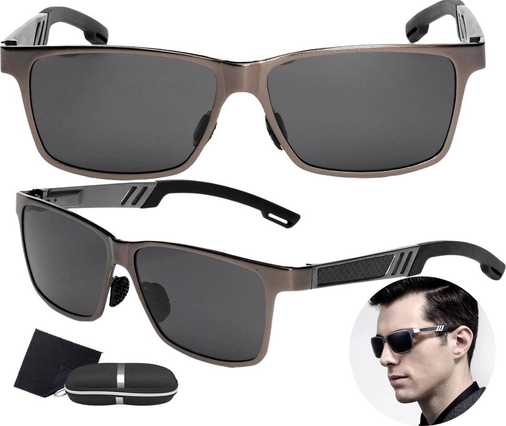 J&W herren nerd polarisierte sport-sonnenbrille für herren Poda schwarz gläser