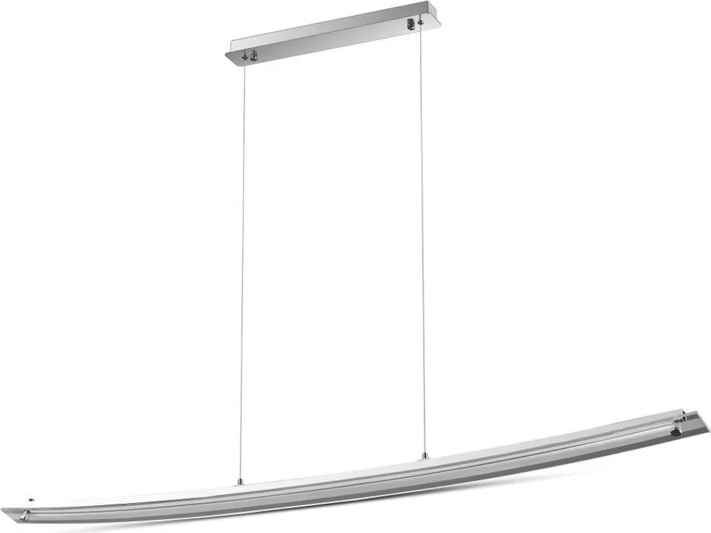 Lustre LED 18W Chromé : Fini les Ampoules à Changer et l'Éclairage Faible