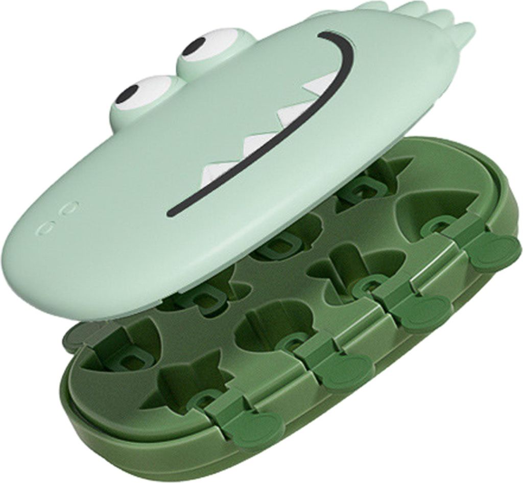 Silikon-Eisformen für Stieleis, 8 Mulden, Eismaschine, BPA-frei, leicht zu lösende Eisformen für Stieleis, Mini-Eismaschine