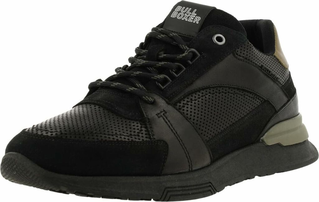Bullboxer Sportliche Schnürschuhe Herren 31343834323737 Schwarz 44 EU