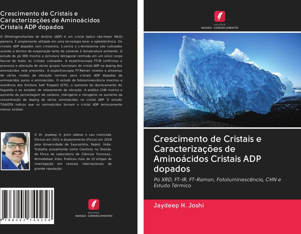 Crescimento de Cristais e Caracterizações de Aminoácidos Cristais ADP dopados