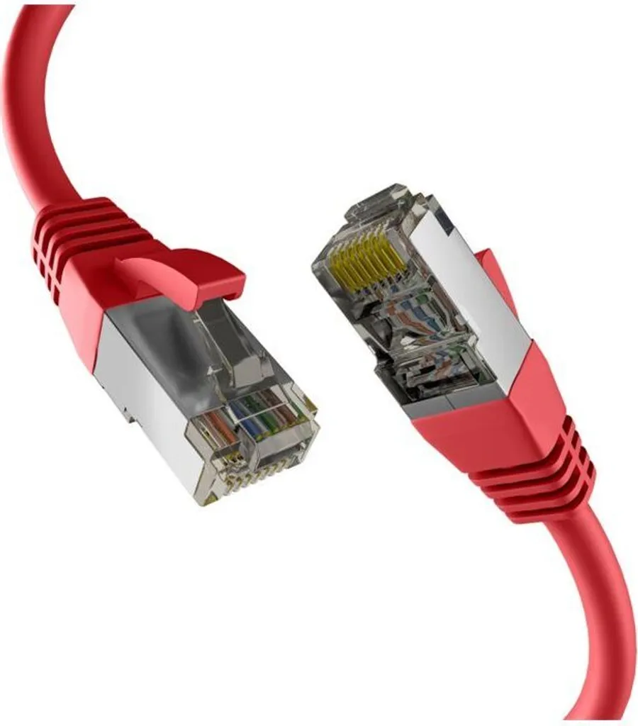 Efb Cat8.1 Rot 3M Rj45 Patchkabel S/Ftp Pimf