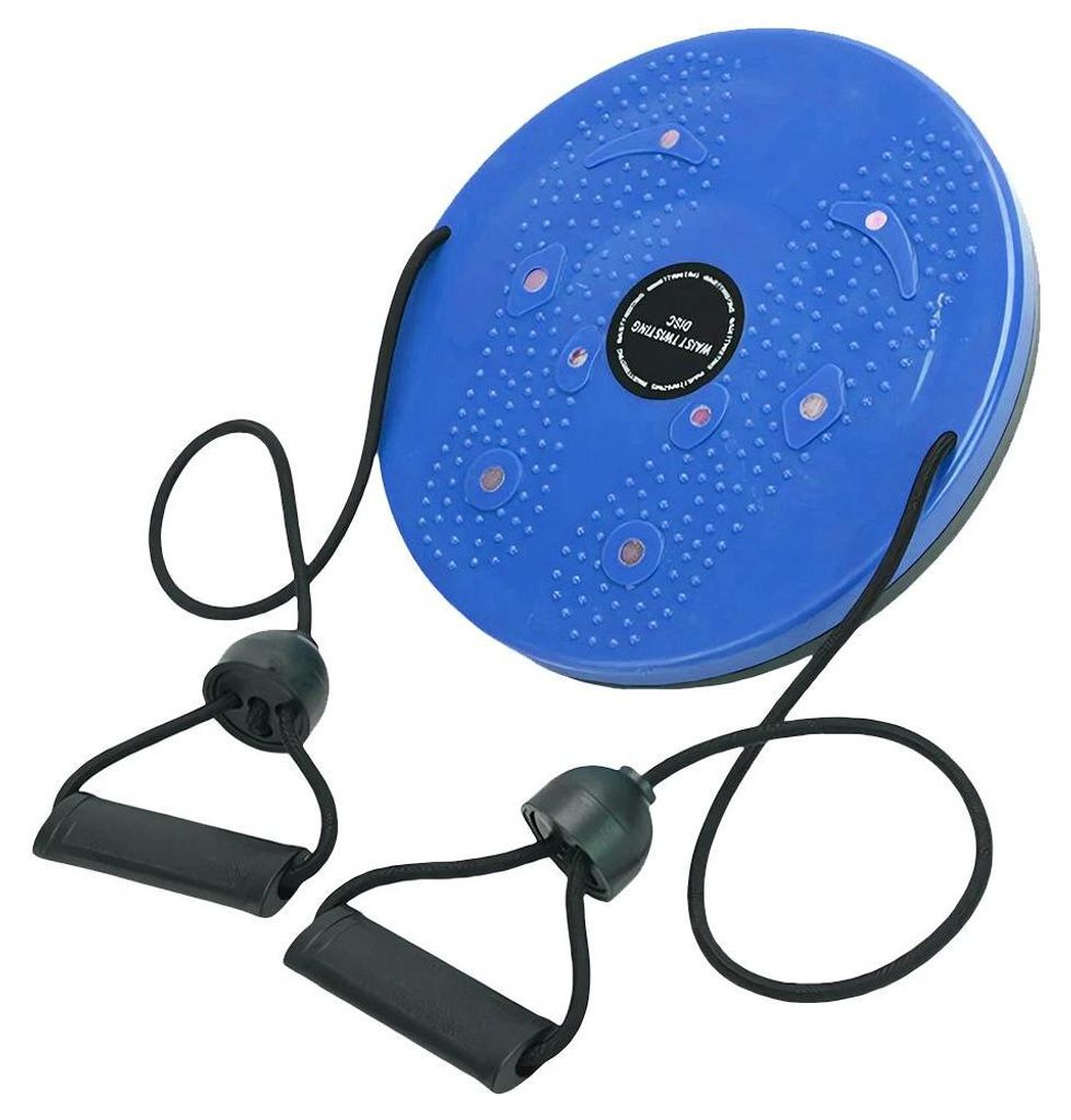 Verdrehte Taillenscheibe, Massagefunktion, Langlebige Konstruktion, Blau