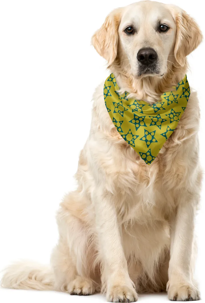 Bandana Cani Resistente ABAKUHAUS 55x55cm | Lavabile e Colorata