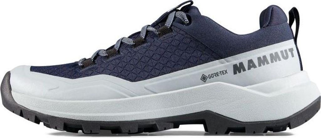 Mammut Sertig III Low GTX Women - Leichter, wasserdichter Tageswanderschuh, Farbe:marine-platinum, Größe:4 UK / 36 2/3