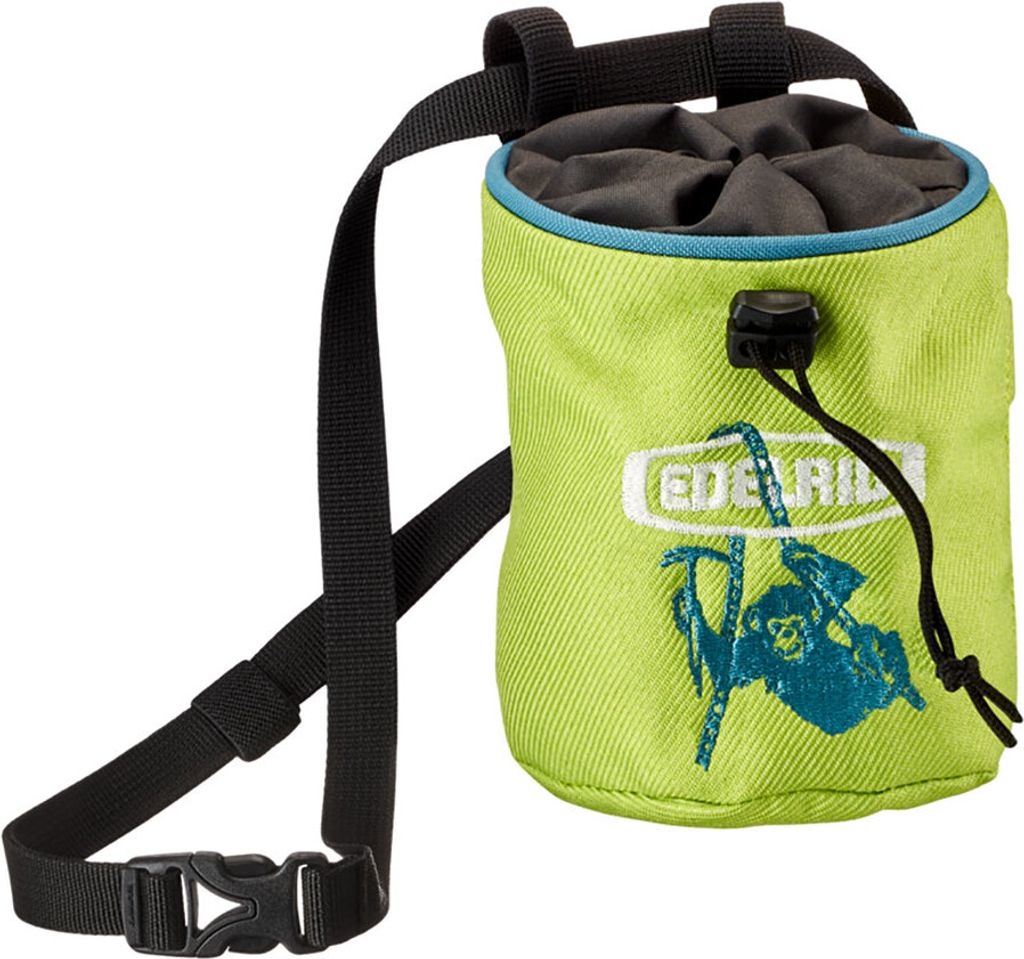Magnesiumbeutel EDELRID CHALK BAG MUFFIN CHUT GREEN, Schütte grün