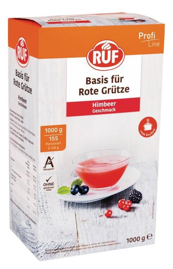RUF Rote Grütze Himbeer (1 kg) Produktbild 