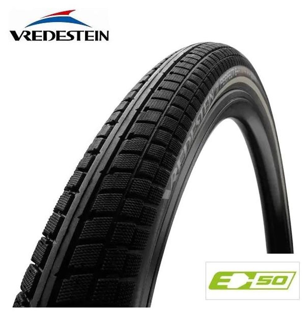 Vredestein Reifen perfekte E-Power 28 x 1,50 schwarzer Refluen