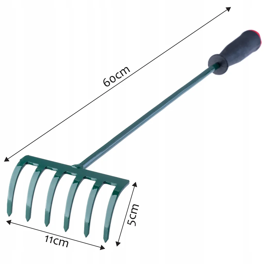 KOTARBAU® Rastrello Giardino Rastrello per Foglie Metallo