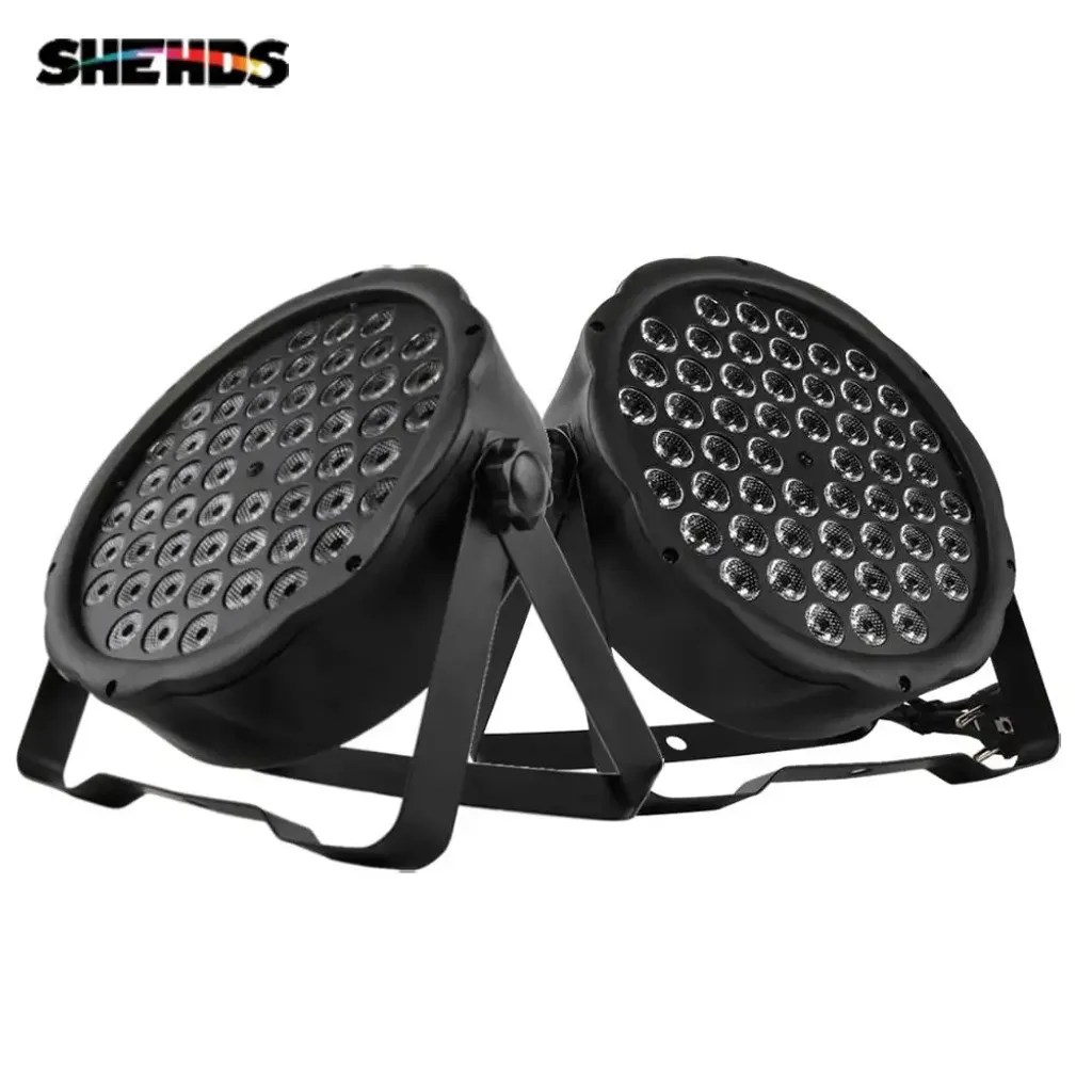 Pack 2 Projecteurs LED Par 54x3W DMX - Solution Éclairage Pro sans Surchauffe - 2