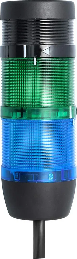 Torretta Segnalazione LED STEX24 SS70-B2/24 24V con Buzzer e Cavo 10m