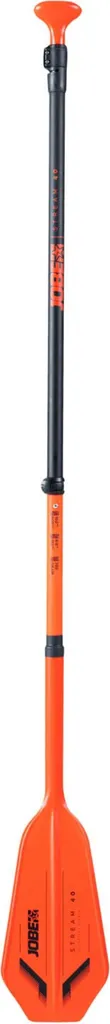 Jobe Stream Carbon 40 - Pagaie SUP Carbone 3 Pièces Rouge Orange
