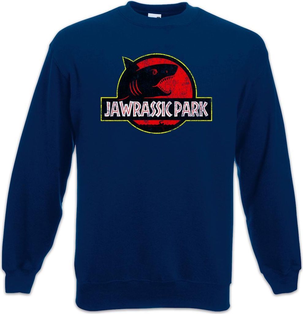 Urban Backwoods Jawrassic Park, Sweatshirt, Farbe: Navy, Größe: L