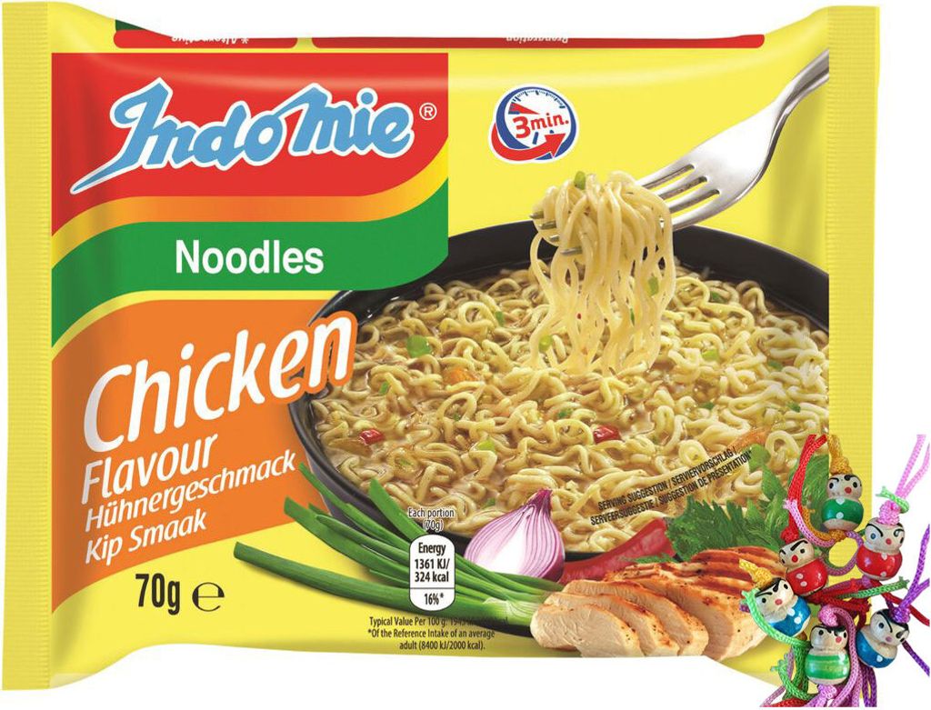 yoaxia ® [ 10x 70g ] IndoMie Instantnudeln mit Produktbild 