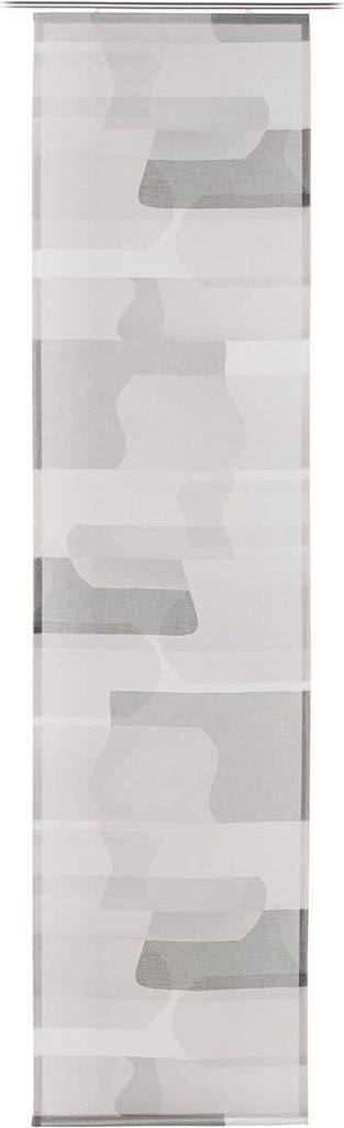 GÖZZE Flächenvorhang BOLERO anthr. BH 60x245 cm grau Gardine