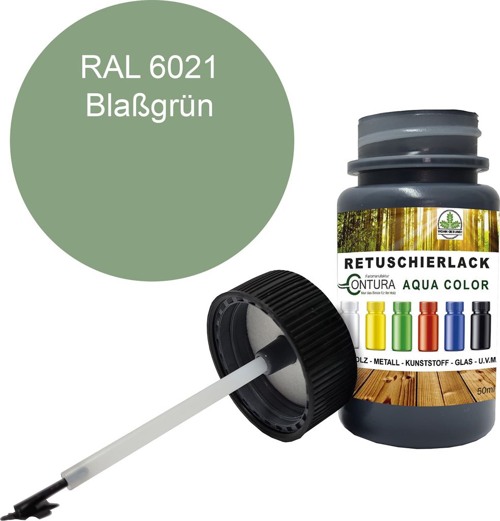 Reparaturlack Lackstift RAL Lack Pinselflasche 50ml. Farbe Produktbild 