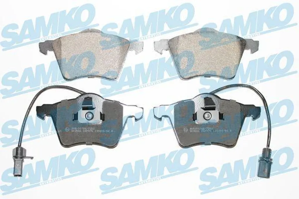 Plaquettes de frein SAMKO 5SP975 haute performance pour VW Transporter
