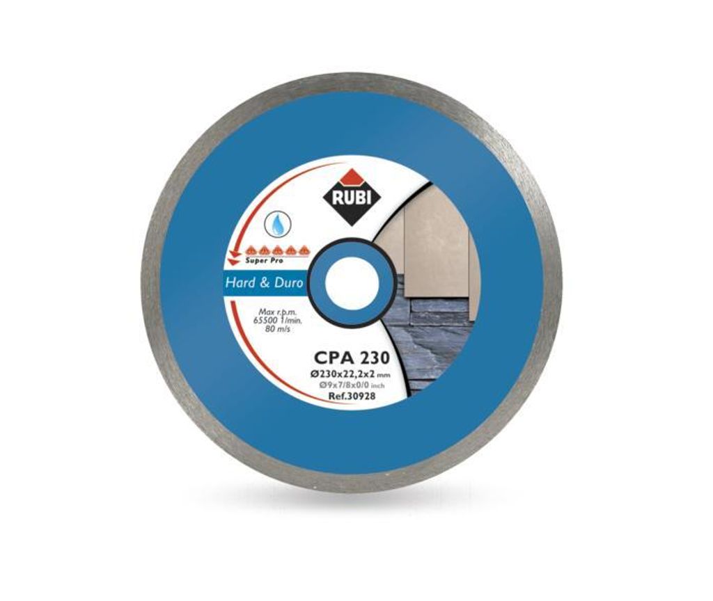 Rubi 30926 Diamantscheibe Materiał twardy ciągły (CPA) 200 Zdjęcie produktu 