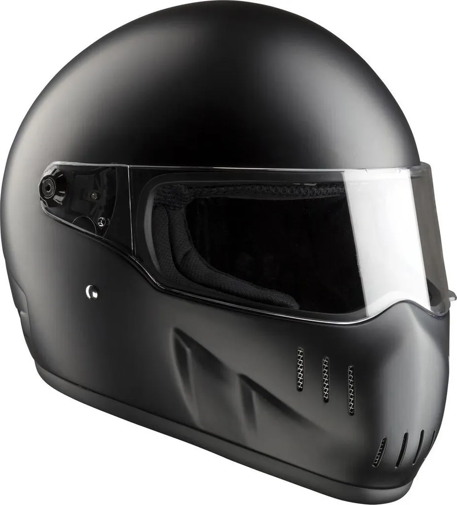 Casque Moto Bandit EXX II Noir Mat - Confortable et Ultra Léger en L