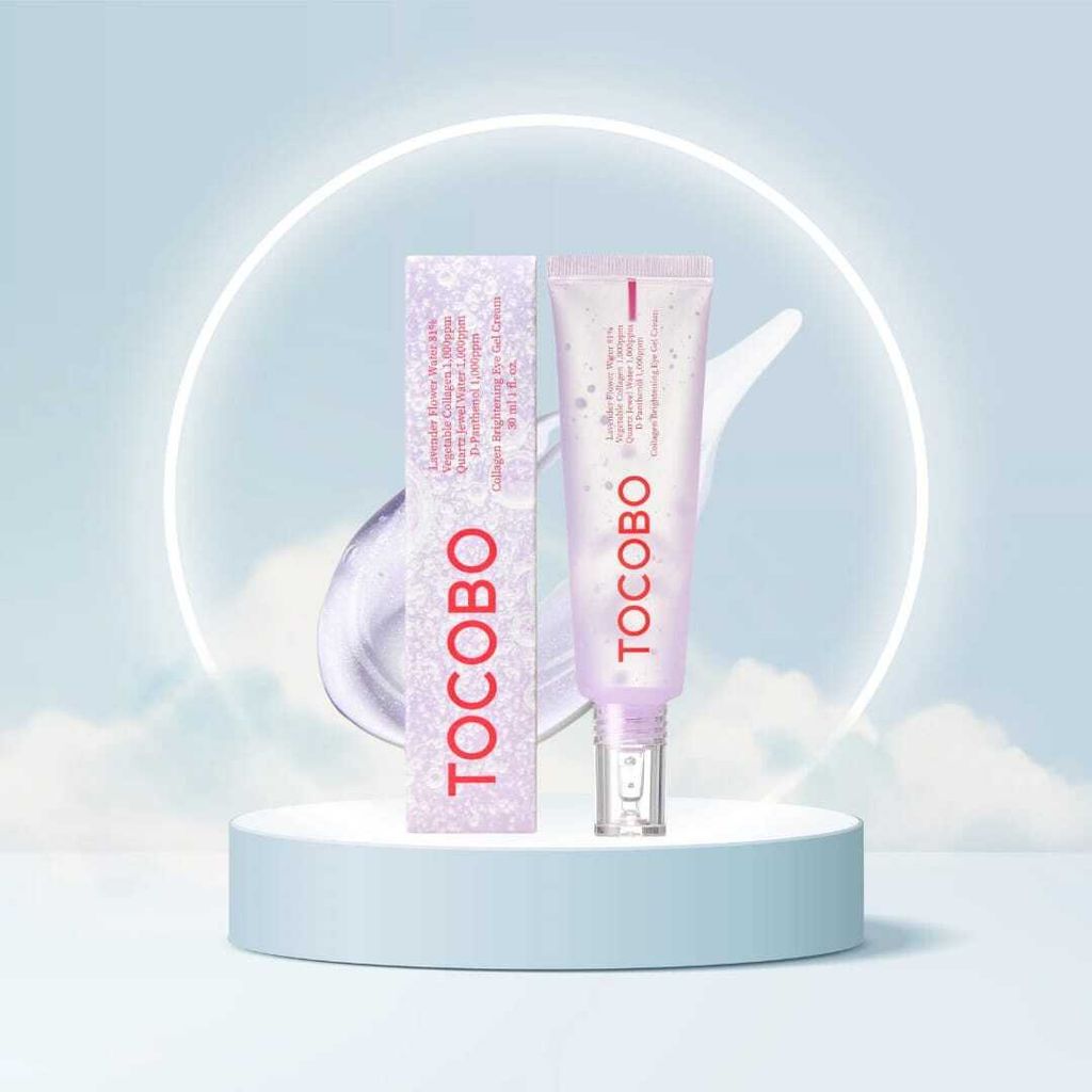Collagen Brightening Eye Gel Cream Å ¼ el mit Lavendelwasser 30ml