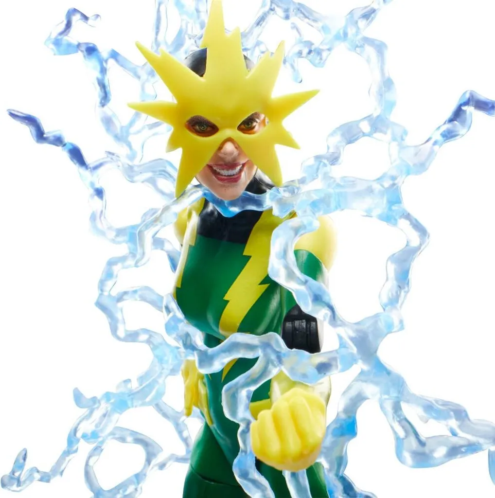 Figurine Spider-Man Electro 15 cm - Jouet d'action Marvel articulé