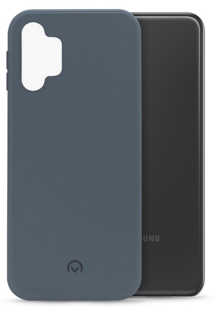 Mobilize Rubber Gelly Handyhülle für Samsung Galaxy A13 4G Hülle Flexibles TPU Backcover - Matt Blue
