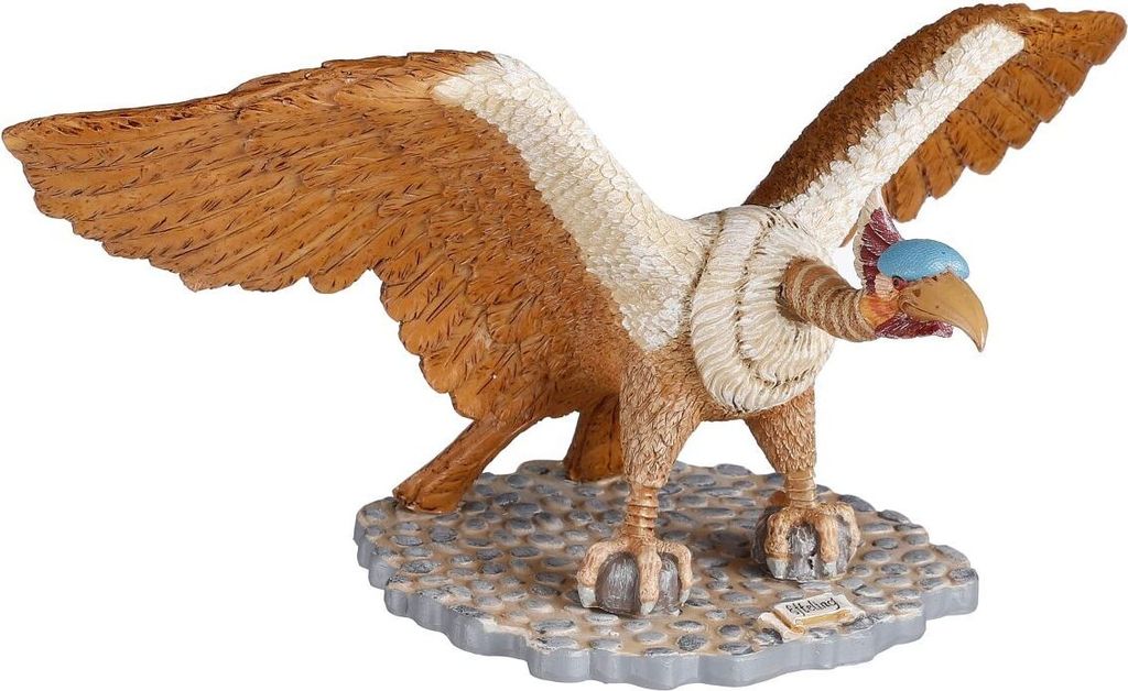 Luville Weihnachtsdorf Vogel - 32x18x14 cm - Polyresin - Braun