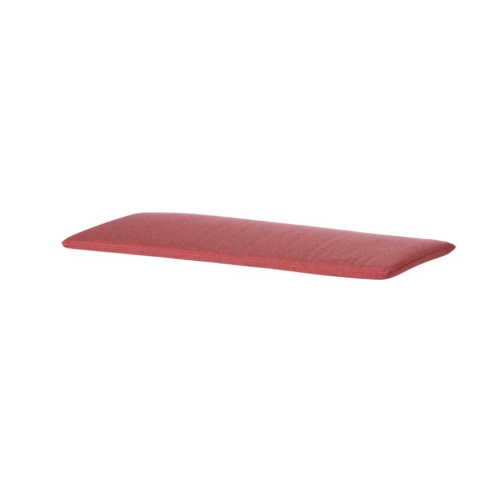 Madison Bankkissen 170x48 cm für Gartenmöbel, Outdoor Kissen in Rot, Manchester Design