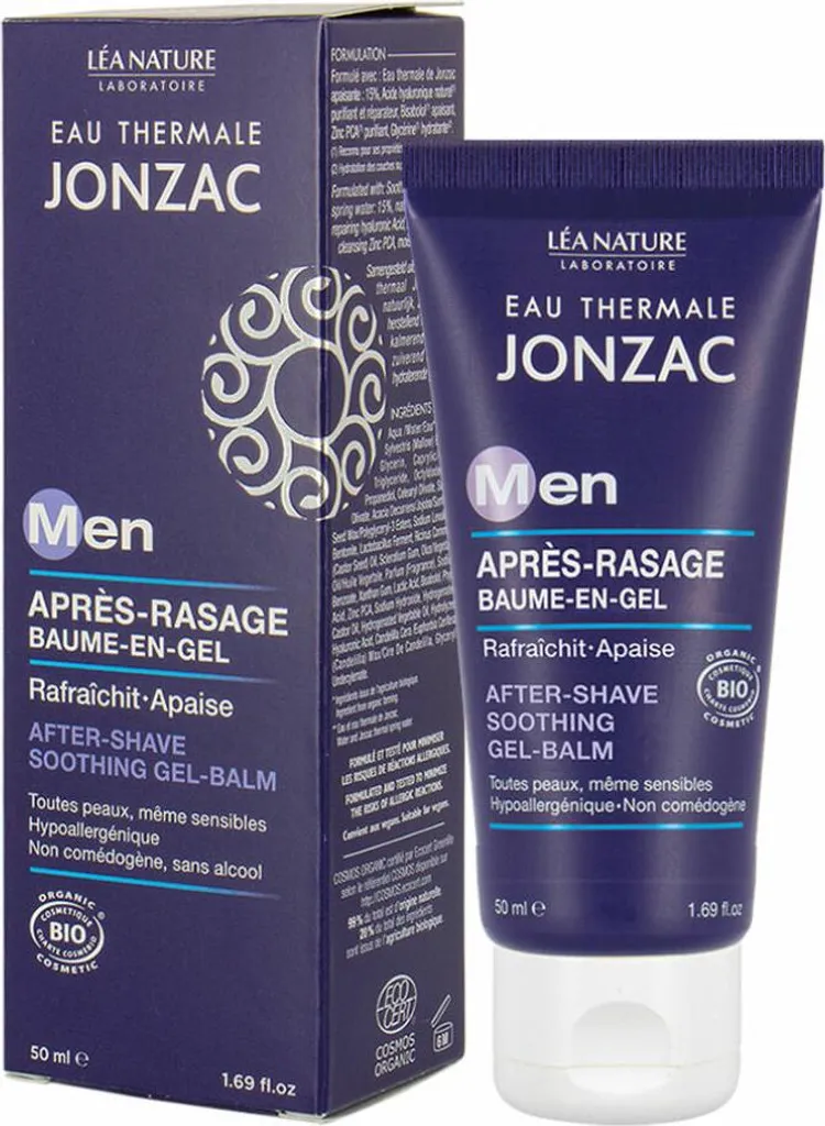 Anti-Irritations Après-Rasage Jonzac For Men 50ml - Stop aux Rougeurs