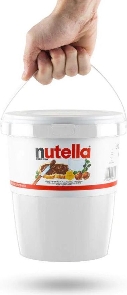 Nutella im XL Kunststoffeimer mit praktischem Tragegriff Produktbild 30
