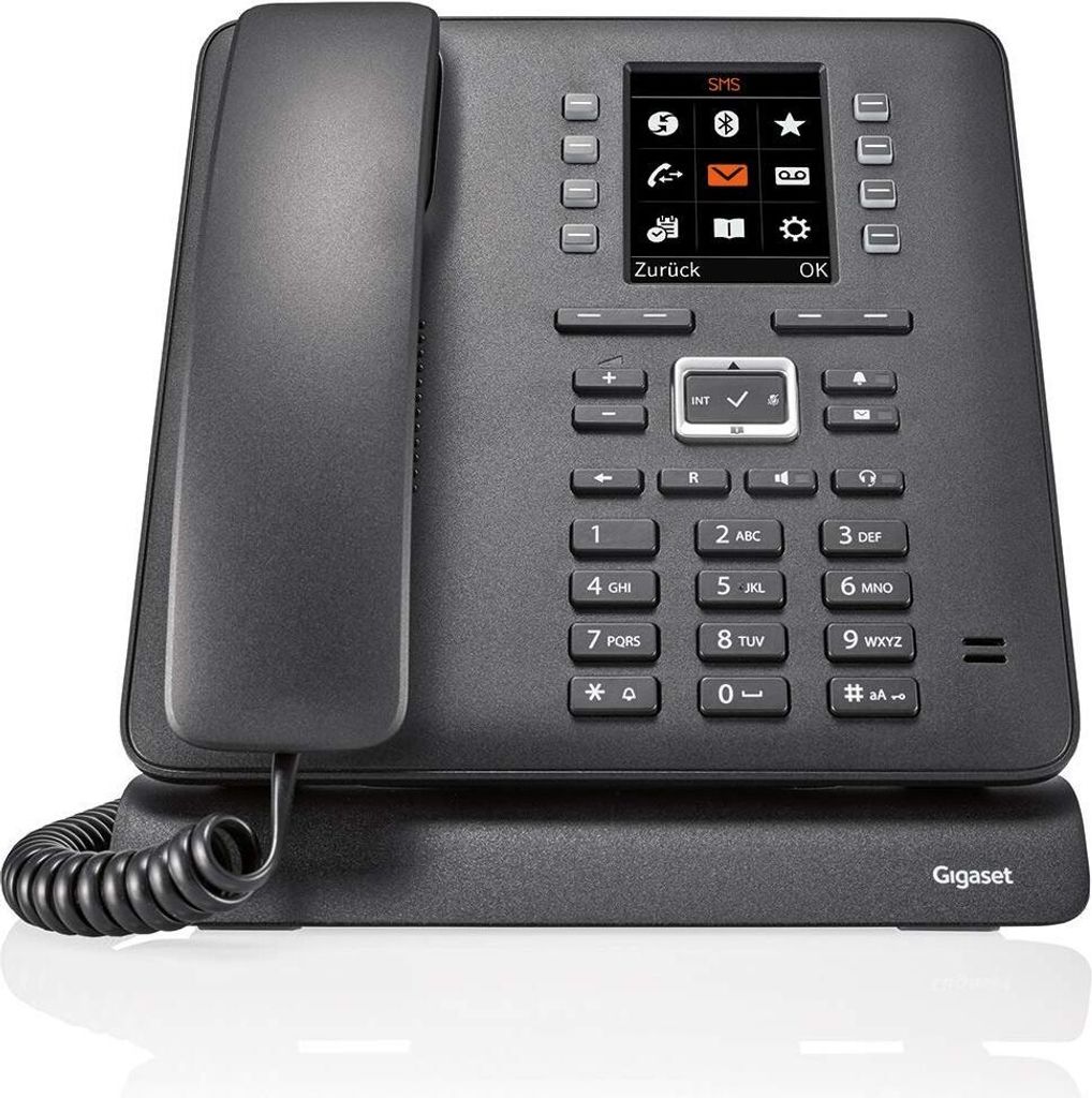 Gigaset T480HX Tischtelefon fьr schnurlos Anschluss - Produktbild 