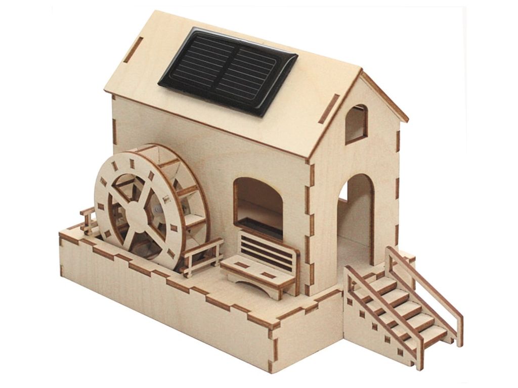 Moulin à eau solaire Image du produit 
