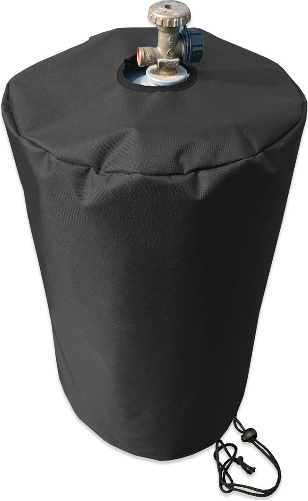 Grasekamp Black Premium Gasflaschenhülle 11kg Ø  32x47cm / Produktbild 