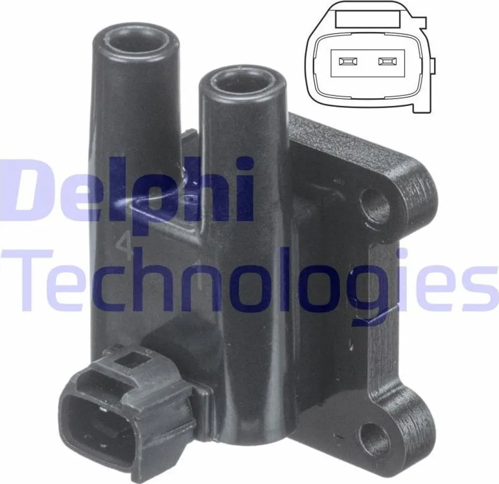 Delphi GN10840-12B1 Bobina Accensione 2731022600 per Rio, Getz e Accent