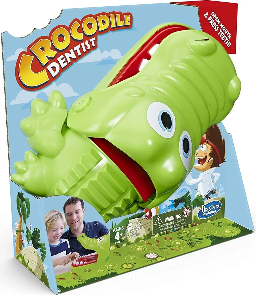 Jeu de dentiste crocodile pour animer les anniversaires et les goûters