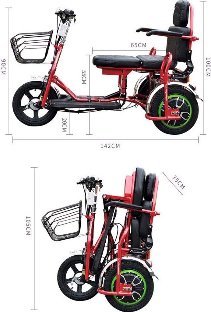 Reisemobil ZWEISITZER KLAPPRAD ElektroMobil ElektroScooter Produktbild 5