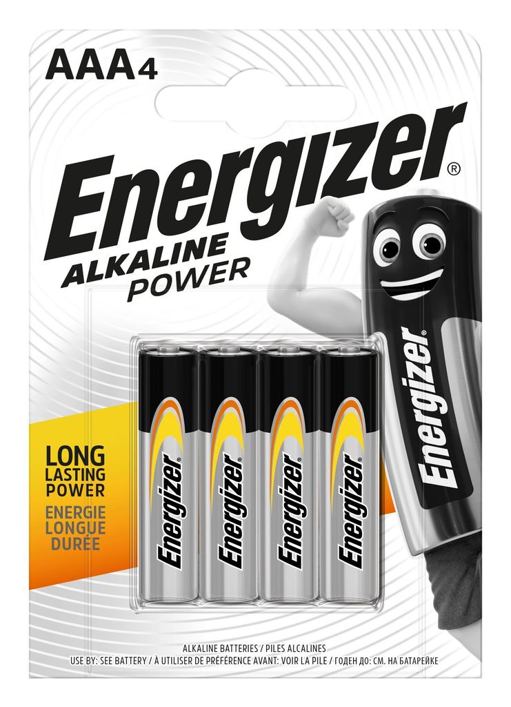 ENERGIZER Alkaline Power Batterie AAA (LR03) 1.5V (4er Immagine del prodotto 